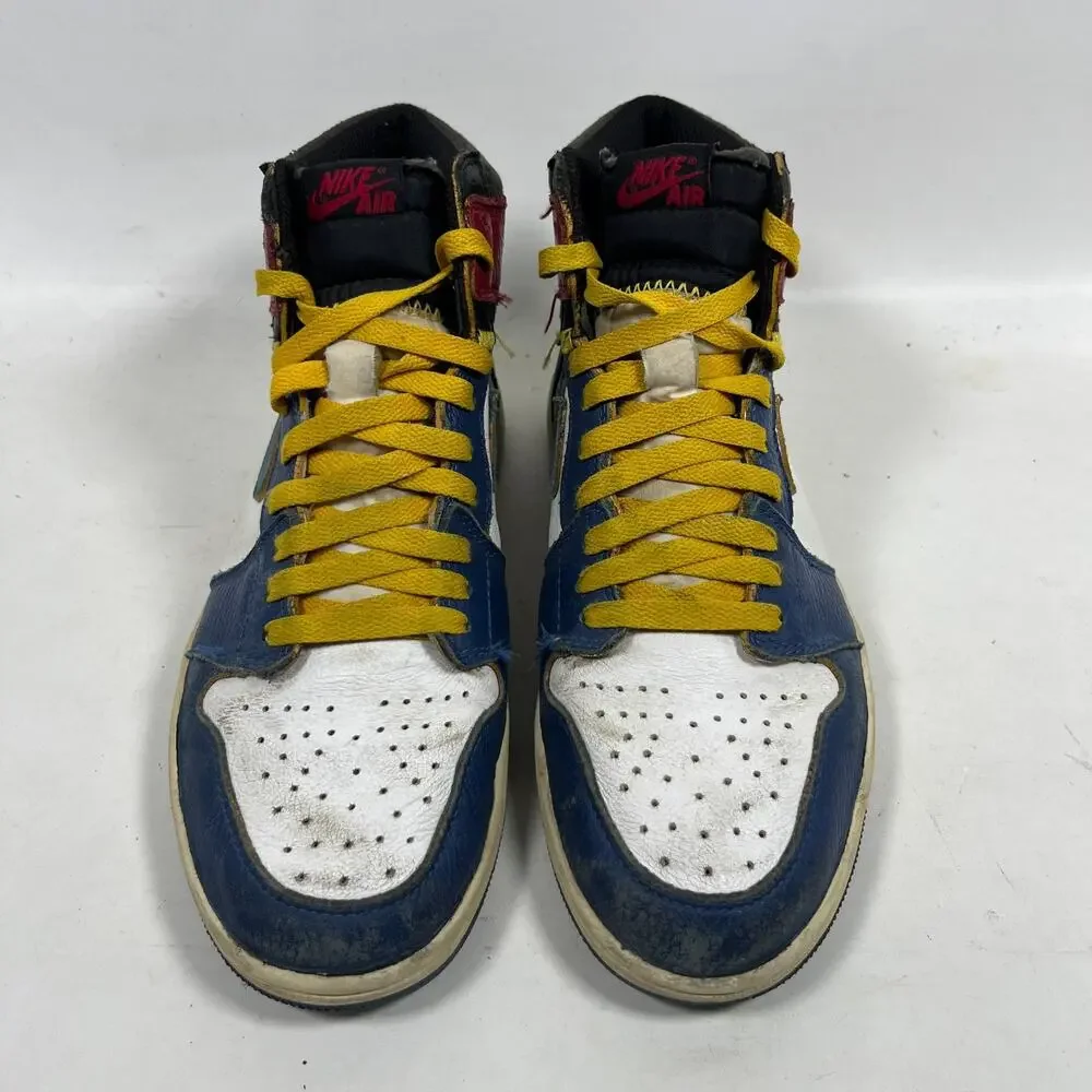 AIR JORDAN 1 High Union Los Angeles LA Storm Blue Size 9 2018 BV1300 146